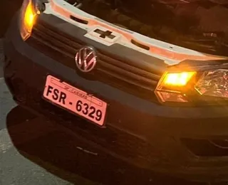 Homem é preso transportando drogas em carro com placa de papel