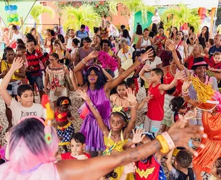 Iaô Bailinho Infantil anima Ribeira no primeiro dia de apresentação