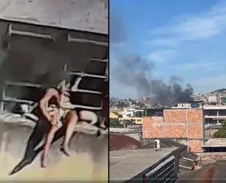 Incêndio atinge fábrica de fantasias de Carnaval e deixa feridos; vídeo