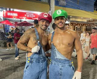 Mario e Luigi' caem na folia no Carnaval de Salvador: "Repaginada"