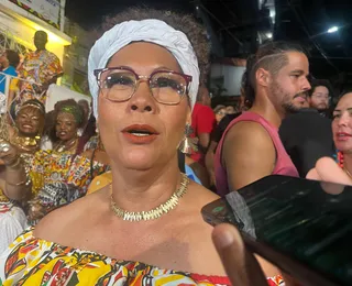 "Momento de resistência", diz Fabya Reis sobre desfile do Ilê