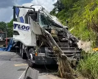 Motorista morre após perder controle de carreta na Bahia