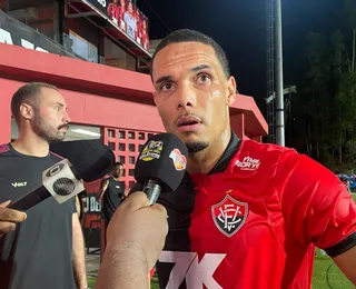 Neris valoriza empate do Vitória e reforça: "Não tem nada de errado"