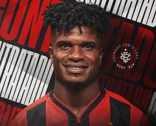 Oficial! Vitória anuncia a contratação de Jamerson, lateral-esquerdo