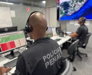 Policiais penais fazem plantão na Delegacia de Itapuã durante Lavagem