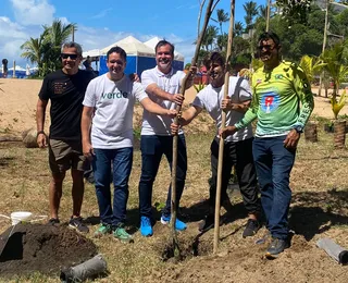 Praia da Paciência passa por revitalização em projeto ambiental