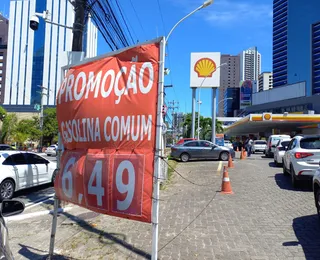 De surpresa, preço da gasolina dispara e bate R$ 6,49 em Salvador