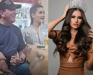 "Ser feliz", diz Amado Batista namorando miss 51 anos mais jovem