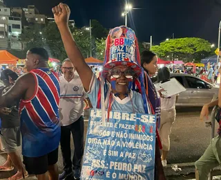 Torcedor ícone, Pedro Paz revela emoção em ver o Bahia na Libertadores