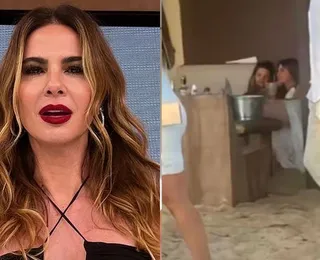 VÍDEO: Luciano Gimenez é flagrada com atriz 33 anos mais nova