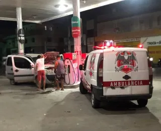 Veículo atinge bomba de combustível e quase causa explosão em Coité