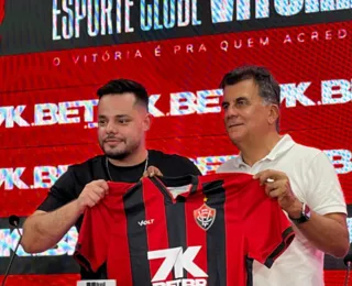 Vitória anuncia Bet7K como "maior patrocínio da história"