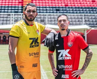 Vitória lança uniforme exclusivo para a Copa do Nordeste 2025