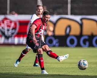 Wellington Rato celebra estreia no Vitória: "Muito feliz"