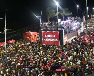 Xanddy Harmonia atrai turistas e baianos na Melhor Segunda: “Surreal”