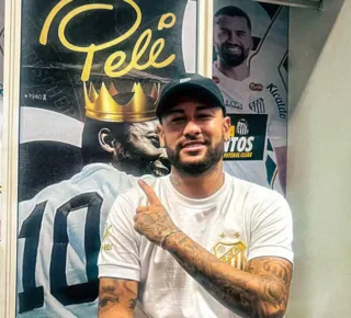 Santos intensifica negociações para o retorno de Neymar em 2025 - Imagem