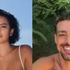 Bella Campos e Cauã Reymond protagonizam climão durante gravação - Imagem