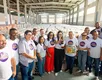 Caetano acompanha montagem de cestas de Páscoas em Camaçari - Imagem