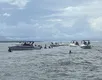 Morro de São Paulo: lancha inunda e 14 pessoas são resgatados no mar - Imagem