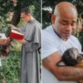 Aos prantos, ex-BBB Cezar Black se despede do pet de 11 anos imagem