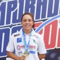 Claudine Tekes disputa Brasileiro Interclubes de Águas Abertas em SC imagem