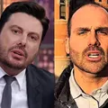 Danilo Gentili chama Eduardo Bolsonaro de “covarde e vagabundo” imagem