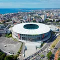 Fonte Nova marca "abraçaço" em comemoração à Copa do Mundo feminina imagem