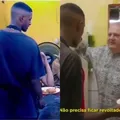 Garçom xinga cliente e bate de frente com Jacquin, "Seu otário" imagem