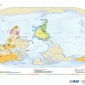 IBGE lança mapa-múndi "invertido" que coloca Brasil no centro imagem