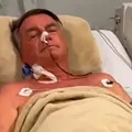 Jornal da Globo se desculpa por piada com Bolsonaro internado imagem