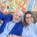 Lula mostra preocupação com vazamento de fala de Janja imagem