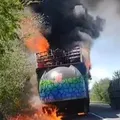 Maior trio elétrico do Carnaval de Salvador é atingido por incêndio imagem