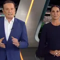 Roberto Cabrini puxa braço de ex-Global ao vivo e gera revolta na Web imagem
