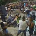 Vídeo: homem é morto no meio do pagode após discussão imagem