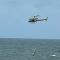 Vitimas de afogamento são resgatadas por helicóptero do Graer na Barra imagem