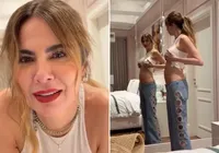 Após parto, Luciana Gimenez publica foto ao lado de bebê reborn