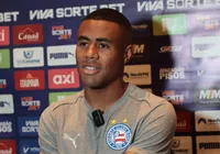 Artilheiro do Bahia, Erick exalta aspecto ofensivo: "difícil marcar" imagem