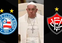Bahia e Vitória prestam homenagem ao Papa Francisco imagem