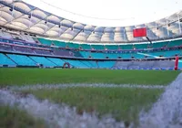 Bahia faz campanha contra violência doméstica no clássico Ba x Vi