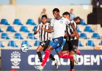 Bahia resiste com um a menos e empata com Santos no Brasileiro sub-20 imagem