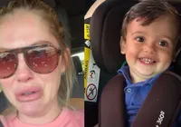 Bárbara Evans fala sobre saúde do filho após picada de escorpião