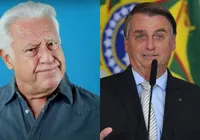 Bolsonaro provoca Antônio Fagundes após críticas; veja imagem