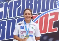 Claudine Tekes disputa Brasileiro Interclubes de Águas Abertas em SC imagem