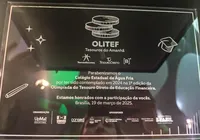 Colégio Estadual de Água Fria recebe premiação da Olitef em Brasília imagem