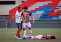 Copa do Brasil Sub-17: Bahia marca no fim e empata com o São Paulo imagem