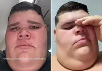 Em prantos, Gordão da XJ desabafa após sofrer gordofobia em voo imagem