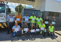 Equipes são capacitadas para atender a carros elétricos em rodovias