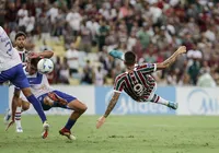 Ex-Bahia marca dois golaços na Copa Sul-Americana; assista imagem
