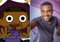 Fãs de Davi criam trailer fictício com animação do ex-BBB; confira imagem