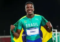 Felipe Bardi é campeão dos 100m do Sul-Americano de Atletismo